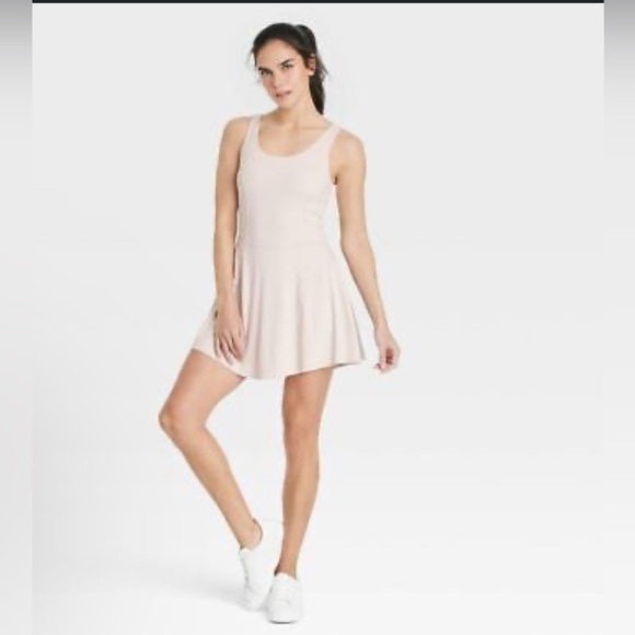 JoyLab Lace Up Detail Athletic Tennis Skort Dress Beige Women’s XS Pickleball - Picture 1 of 9